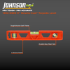 Johnson Level Structo-Cast Torpedo Level 9"
