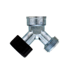 AquaPlumb Y Zinc Hose Connector with Cap
