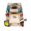 CLC Nail & Tool Bag 10-Pocket Gray