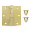 Butt Hinge Square Corner 2PK (Satin Brass)