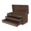 Homak Tool Box 20" Metal 2-Drawer Brown