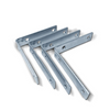 Grip Tight Tools Corner Brace Zinc 4PK