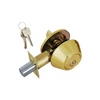 Premier Lock Deadbolt (Polished Brass)