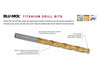 BLU-MOL HSS Drill Bit Titanium (Carded)