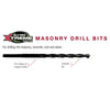BLU-MOL Masonry Drill Bit (Carded)