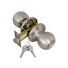 Premier Lock Round Door Knob (Stainless)