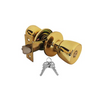 Premier Lock Tulip Door Knob (Polished Brass)