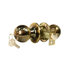 Premier Lock Round Door Knob - Boxed (Antique Brass)
