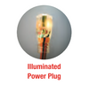 Bright-Way Outdoor Extension Cord w/ 3 Lit Ends