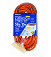 Bright-Way Outdoor Extension Cord w/ 3 Lit Ends