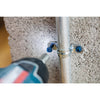 Concrete Screw 1/4" Diameter Hex Head Blue 100PK