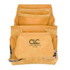 CLC Nail & Tool Bag 4-Pocket Topgrain