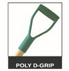 Imacasa Shovel D-Grip Green Handle Wood