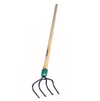 Imacasa 4-Tine Cultivator Wood