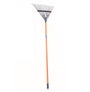 Imacasa Leaf Rake Bolt-Through Black Steel 54"