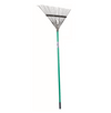 Imacasa Leaf Rake Bolt-Through Black Steel 54"
