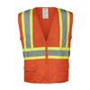 Safety Vest Class 2 Orange Two-Tone
