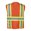 Safety Vest Class 2 Orange Two-Tone