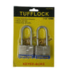 Valley Laminated Padlocks Key-Alike 2PK