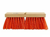 Magnolia Brush (Head) Street Broom OSHA Orange Stiff Poly