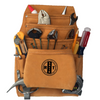 Rock Solid Tools Nail & Tool Pouch 10-Pocket Suede