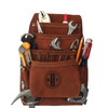Rock Solid Tools Nail & Tool Pouch 10-Pocket Suede
