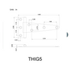 T-Hinge Medium Duty 2PK