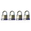 Valley Laminated Padlocks Key-Alike 4PK