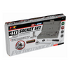 Performance Tool Socket 1/4" & 3/8" Drive (MM & SAE) Set 40PK
