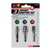 Performance Tool Socket Adapter Set 3PK