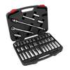 Performance Tool 1/2" Drive (SAE & MM) Set 40PK