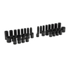 Performance Tool Impact Socket 1/2" & 3/8" Drive (SAE & MM) Set 38PK