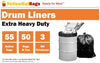 YHB DRUM LINERS 55GAL 3MIL 50PK