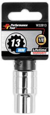 Performance Tool Socket 1/2"-Drive (MM) 1PC