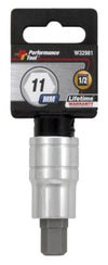 Performance Tool  Socket 1/2" Drive Hex Bit (MM) 1PC